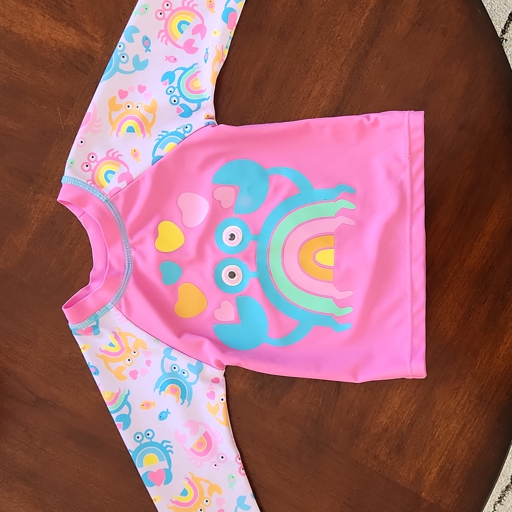 Baby Girl's Rashguard 6-9 mo